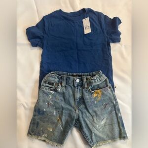 Blue Denim Jeans set sz 4T